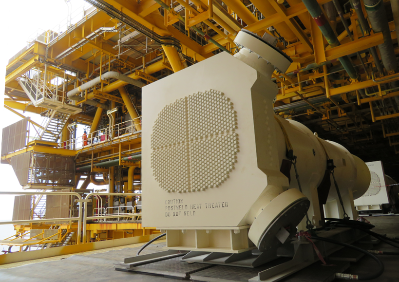 High Pressure Shell & Tube Heat Exchanger Bronswerk Heat Transfer